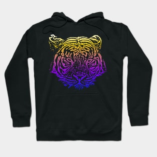 sunset tiger Hoodie